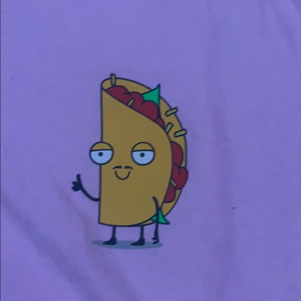 Pink taco shirt